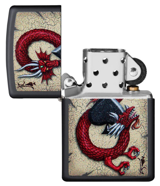 Зажигалка Zippo Dragon Ace Design