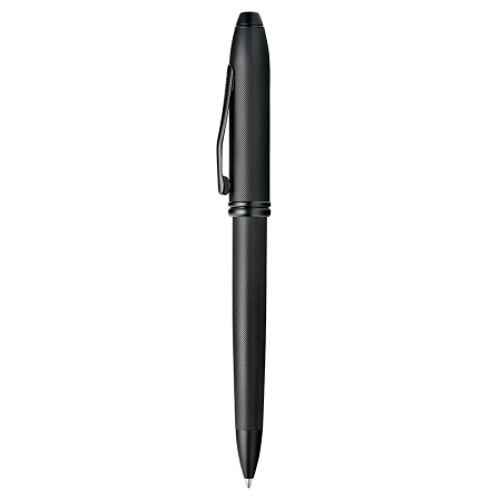 Шариковая ручка Cross Townsend - Black Micro Knurl