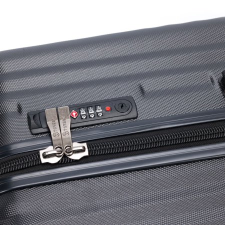 Чемодан TORBER Lama T1919L-Black