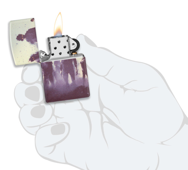 Зажигалка ZIPPO Zombie Design с покрытием 540 Matte 49807