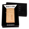 Зажигалка Zippo Slim Venetian Brass
