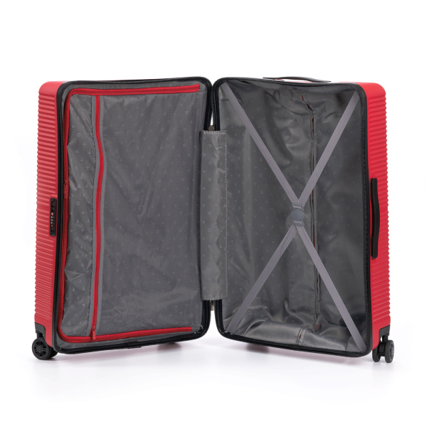Чемодан TORBER Elton T2056L-Red