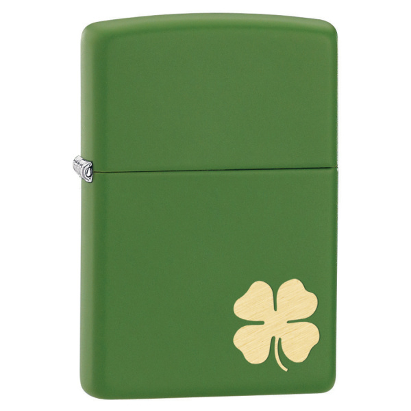 Зажигалка Zippo Shamrock Moss Green Matte