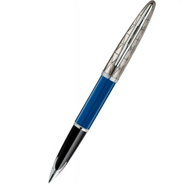 Ручка перьевая Waterman CARENE OBSESSION BLUE LACQUER/GUNMETAL ST