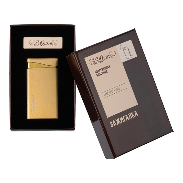 Зажигалка S.Quire газовая FL084-GD