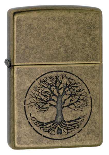 Зажигалка ZIPPO Classic с покрытием Antique Brass™ 29149