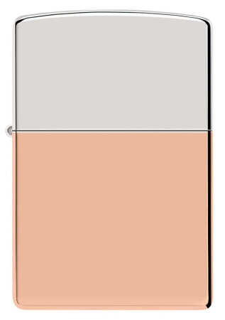 Зажигалка ZIPPO Bimetal с двойным металлическим покрытием 48694