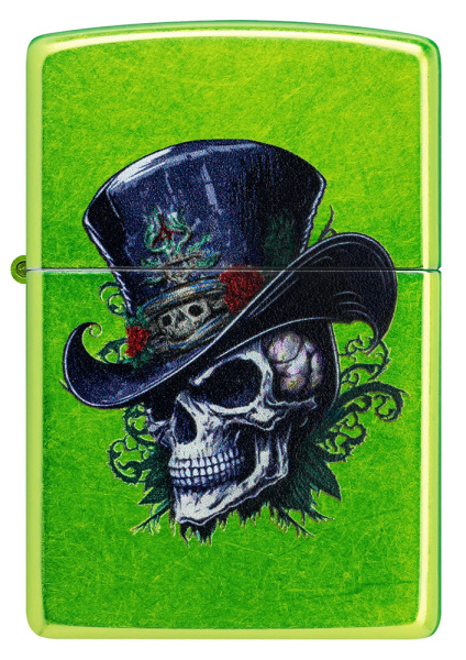 Зажигалка ZIPPO Steampunk Skeleton с покрытием Lurid™ 46709