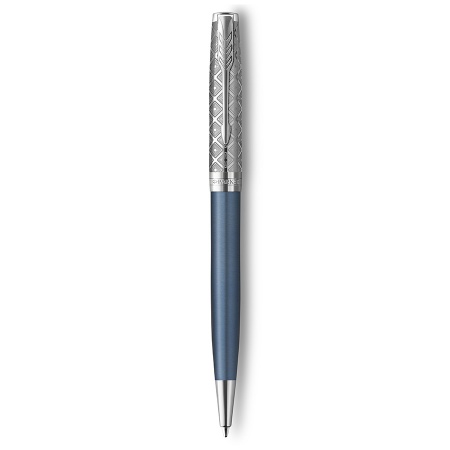 Шариковая ручка Parker Sonnet Premium K537 - Metal Blue CT