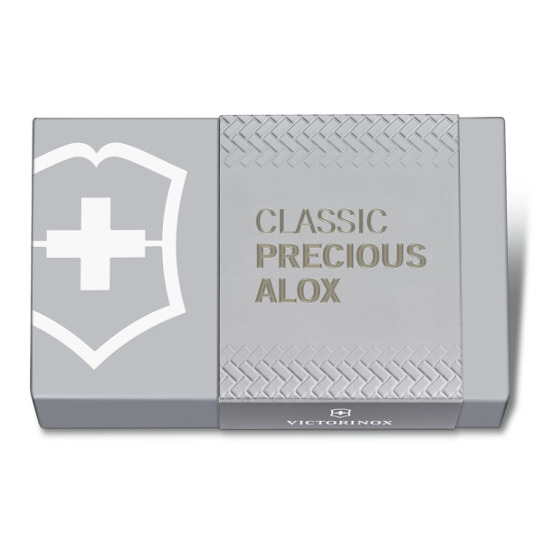 Нож-брелок Classic SD Precious Alox Infinite Grey VICTORINOX
