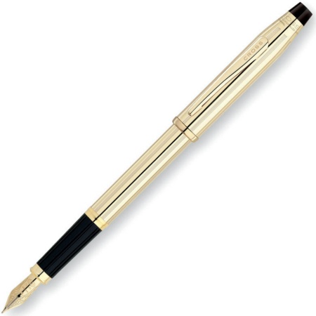 Ручка перьевая Cross CENTURY II-ROLLED GOLD