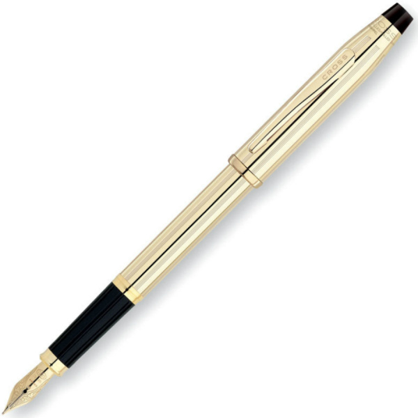 Ручка перьевая Cross CENTURY II-ROLLED GOLD