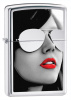 Зажигалка ZIPPO Gold Design с покрытием High Polish Chrome 28274