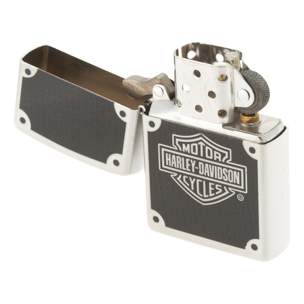 Зажигалка Zippo Harley-Davidson Carbon Fiber