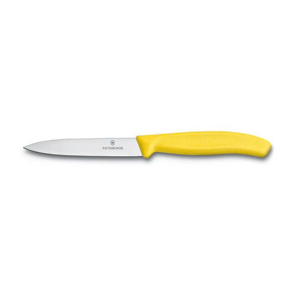 Нож Victorinox для очистки овощей, лезвие 10 см, желтый