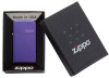 Зажигалка ZIPPO Slim® с покрытием Purple Matte 1637ZL