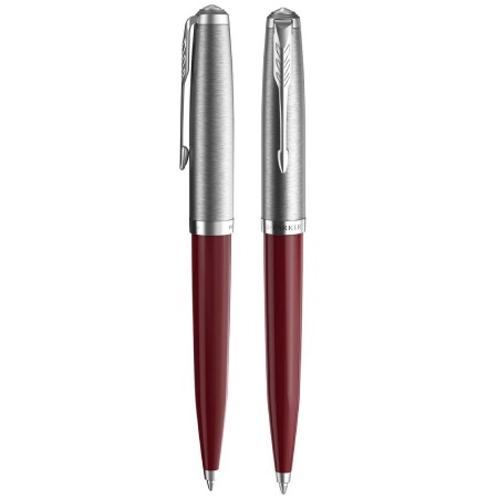 Ручка шариковая Parker 51 Core Burgundy CT