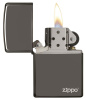 Зажигалка ZIPPO Logo с покрытием Black Ice® 150ZL