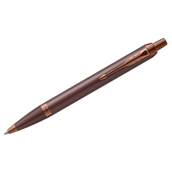 Ручка шариковая Parker "IM Professionals Monochrome Burgundy" коричневая, 1мм