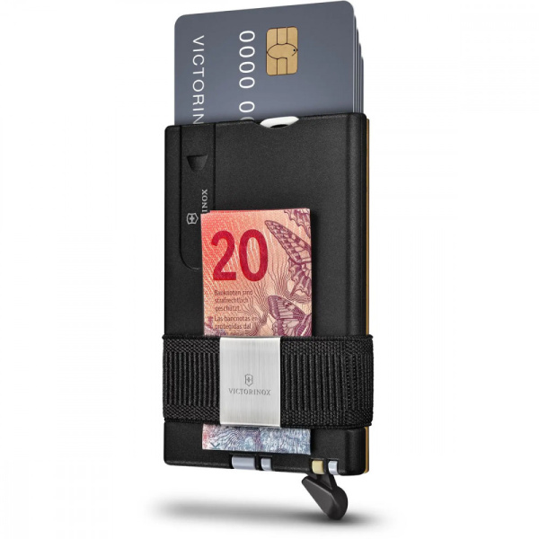 Карта-мультитул с картхолдером Victorinox SMARTCARD Wallet Delightful Gold
