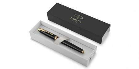 Ручка-роллер Parker IM Core Black Lacquer GT