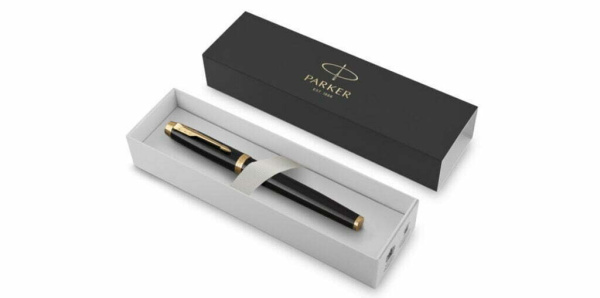 Ручка-роллер Parker IM Core Black Lacquer GT