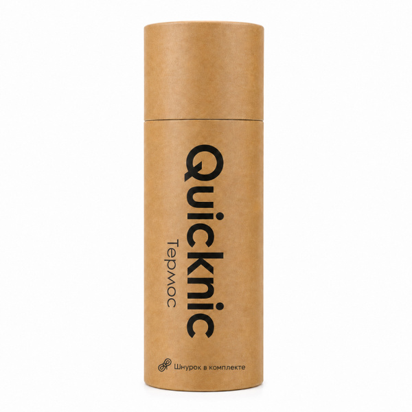 Термос Quicknic, чёрный