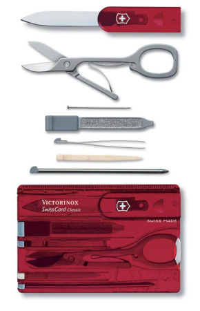 Швейцарская карточка VICTORINOX SwissCard Classic 0.7100.T