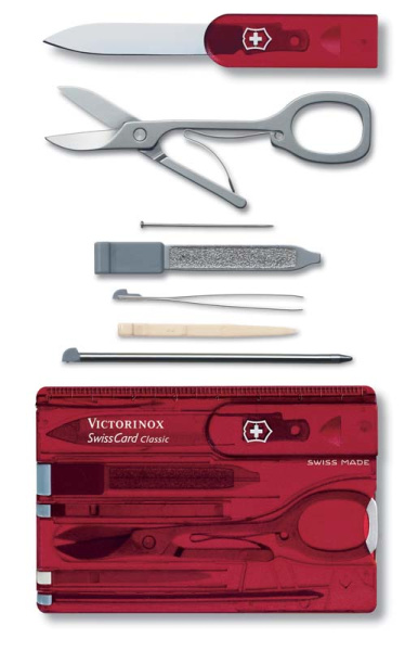 Швейцарская карточка VICTORINOX SwissCard Classic 0.7100.T