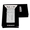 Зажигалка ZIPPO Slim® Venetian® с покрытием High Polish Chrome 1652