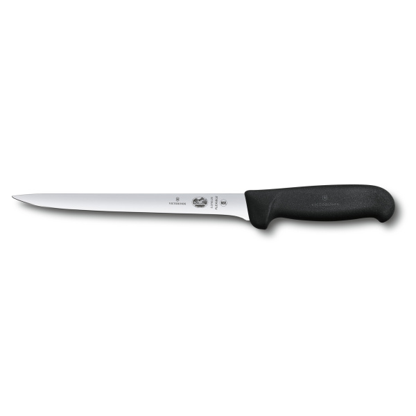 Нож филейный VICTORINOX Fibrox с гибким изогнутым лезвием 20 см 5.3763.20