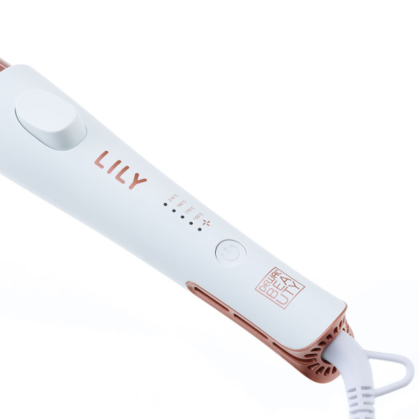 Щипцы-плойка 2-в-1 для волос DEWAL BEAUTY Lily HI2120-White