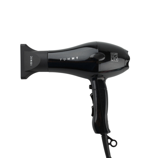Фен DEWAL BEAUTY YumMy Black HD1000-Black