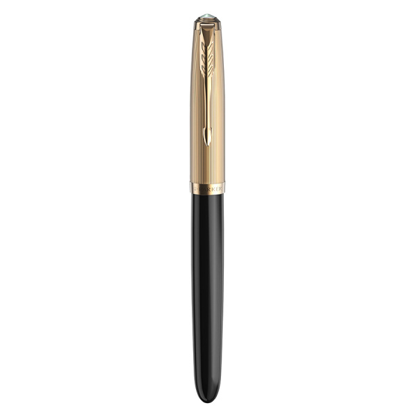 Ручка перьевая Parker 51 Premium - Black GT