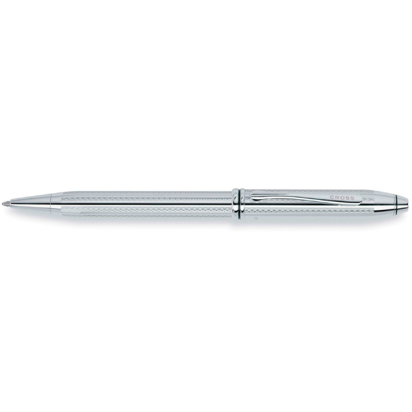 Ручка шариковая Cross TOWNSEND-PLATINUM PLATED