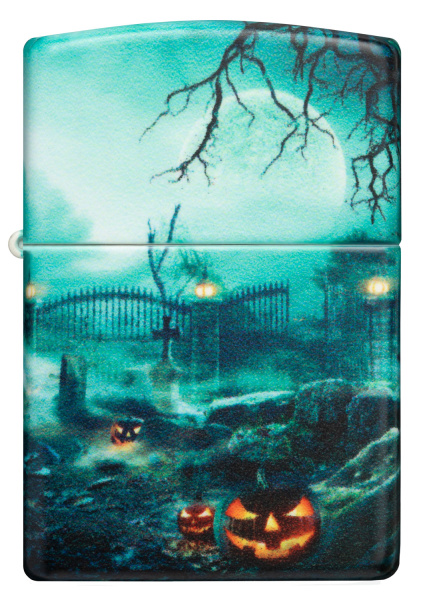Зажигалка ZIPPO Graveyard с покрытием 540 Matte 48389