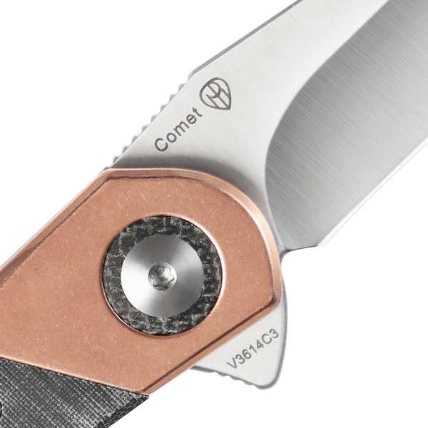 Складной нож Kizer Comet, рукоять Copper