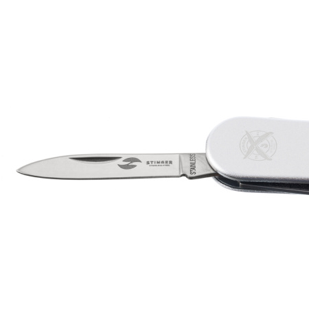 Нож перочинный Stinger FK-K7003LG-SILVER