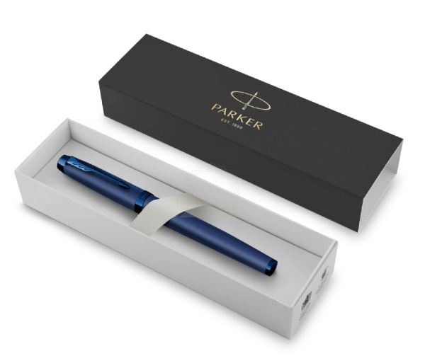 Ручка перьевая Parker "IM Professionals Monochrome Blue" синяя