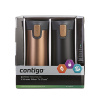 Набор из двух кружек Contigo Pinnacle Matte Black и Bronze (470 мл)
