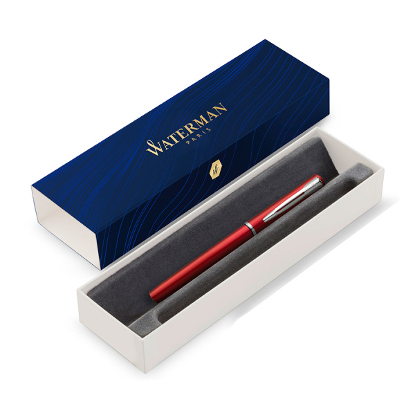 Ручка Waterman перьевая Graduate Allure - Red CT, F