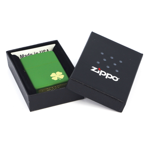 Зажигалка Zippo Shamrock Moss Green Matte