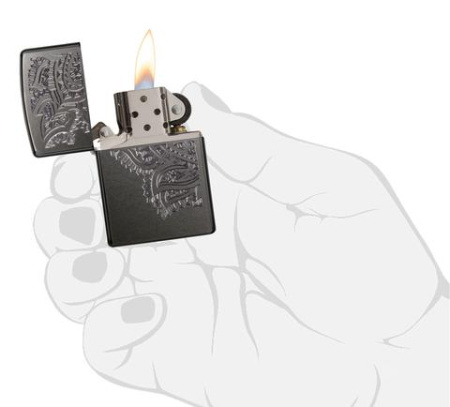 Зажигалка ZIPPO Classic с покрытием Gray 29431