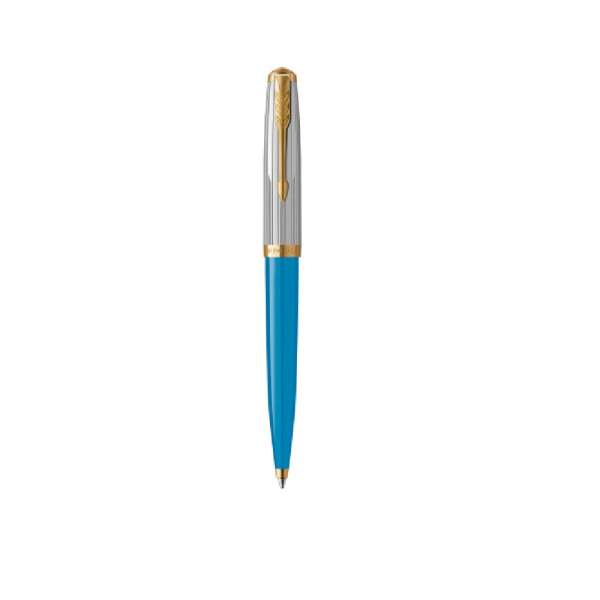 Ручка шариковая Parker "51 Turquoise GT"