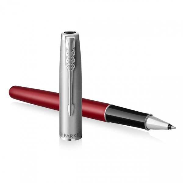 Ручка-роллер Parker Sonnet Essentials T546 Red CT, F