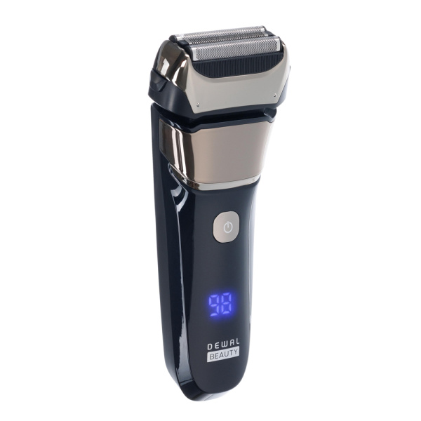 Шейвер для проработки контуров и бороды/бритья DEWAL BEAUTY Shave HS1001-Blue