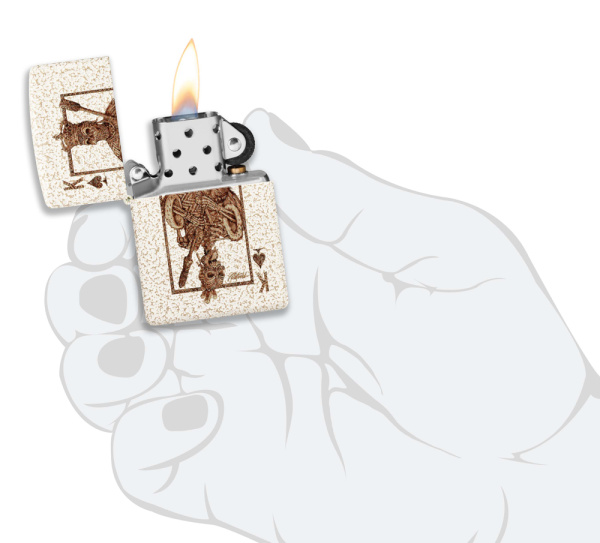 Зажигалка ZIPPO Rick Rietveld с покрытием Mercury Glass 48552
