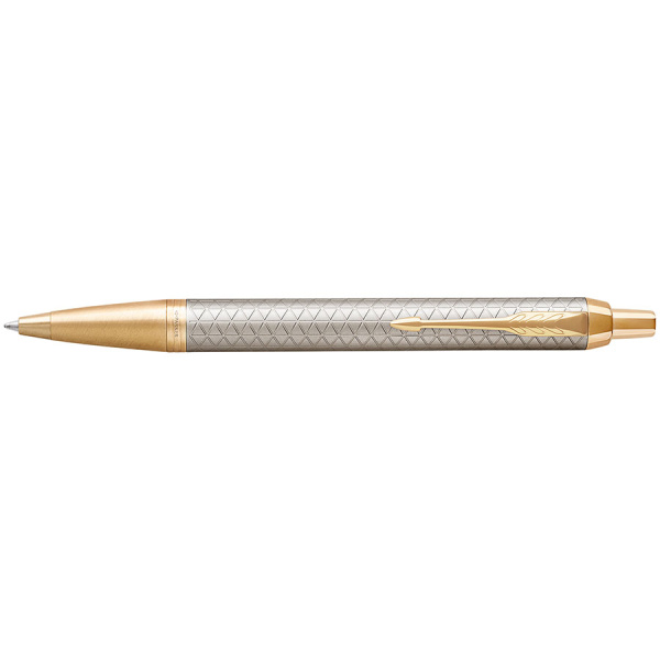 Ручка шариковая Parker IM Premium Warm Silver GT