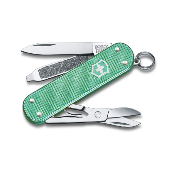 Нож-брелок Classic SD Alox Colors Minty Mint VICTORINOX