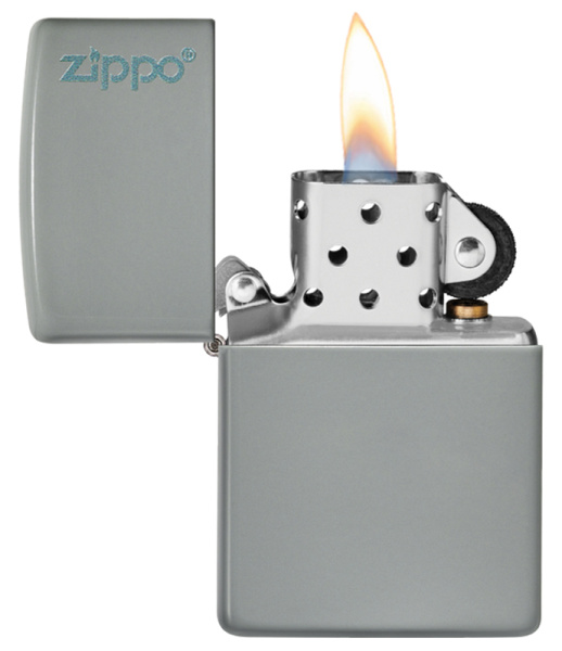 Зажигалка ZIPPO Classic с покрытием Flat Grey 49452ZL